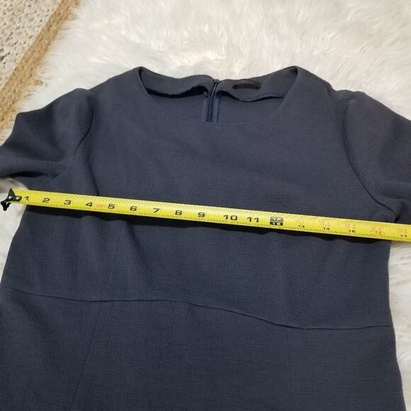 Peserico A-Line Gray Dress Solid  Career Dress - Picture 4 of 9